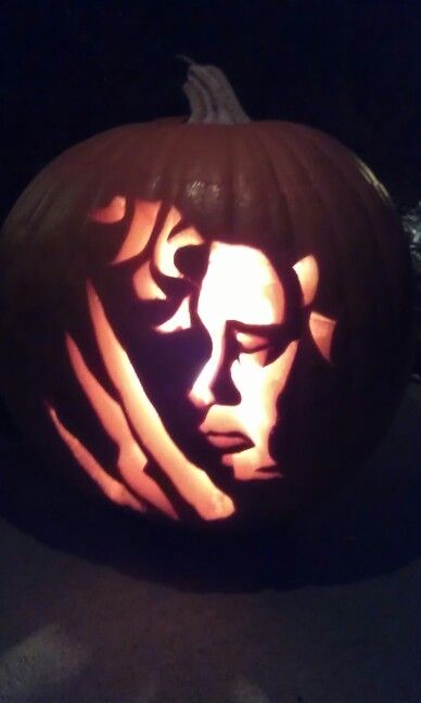 Edward Scissorhands pumpkin Edward Scissorhands, Pumpkin Carving, Carving