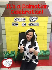 From September to (Mrs.) May: Celebrating the 101st Day of School with my PAWsome team 101 Days Of School Dalmatians, 101 Days Of School Ideas Dalmation Shirt, 101 Dalmatian Days Of School, 101st Day Of School Dalmatians, 101 Days Of School Ideas Dalmation, 101 Days Of School Ideas, Dalmatian Room, 101st Day Of School, 101 Days Of School