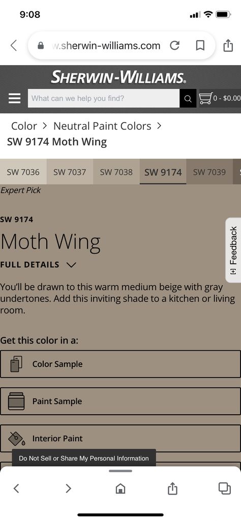 Sw Moth Wing Paint, Sw Moth Wing, Zyla Colors, Moth Wings, Neutral Paint Colors, Neutral Paint, Color Sorting, Paint Samples, Green Paint