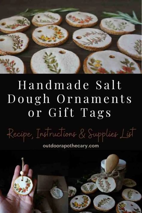 Best Salt Dough Recipe, Outdoor Apothecary, Salt Dough Christmas Decorations, Salt Dough Decorations, Salt Dough Projects, Make Salt Dough, How To Make Salt Dough, Salt Dough Christmas Ornaments, Salt Dough Crafts