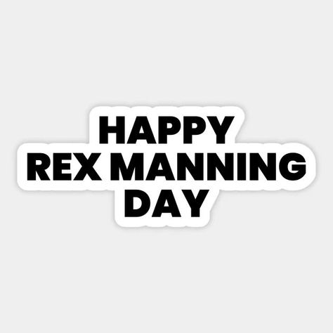 Happy rex manning day Sticker Empire Records Quotes, Empire Records Movie, Rex Manning Day, Pop Culture Quotes, Empire Records, Quote Happy, Movie Quote, Typographic Design, Kids Magnets