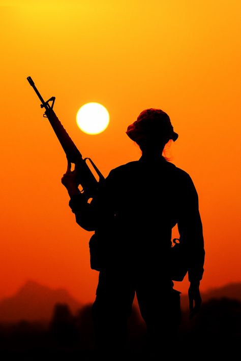 Download more Premium stock photos on Freepik Army Photography, Snapchat Templates, Indian Army Special Forces, Soldier Silhouette, Indian Army Wallpapers, Military Soldier, Army Images, Army Couple, Image Couple