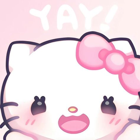 Sanrio Profile, Hello Kitty Face, Images Hello Kitty, Iphone Wallpaper Cat, Charmmy Kitty, Hello Kitty Images, Hello Kitty Aesthetic, Hello Kitty Characters, Kitty Drawing