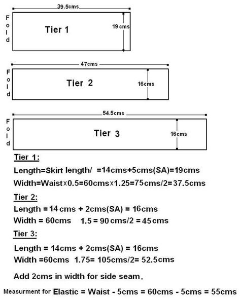 Sew A Tiered Skirt, Three Tiered Skirt Pattern, 3 Tier Dress Pattern, Free Tiered Skirt Pattern, Tired Dress Pattern, Tired Skirt Sewing Pattern, 3 Tier Skirt Pattern, Tired Skirt Outfit, Skirts Tiered