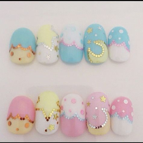 Hello Kitty Nail Art, Kitty Nail Art, Hello Kitty Nail, Kitty Nail, Kawaii Nail Art, Japanese Nail Art, Really Cute Nails, Japanese Nails, Fake Nail