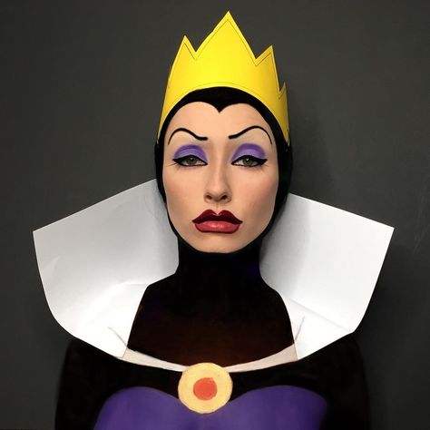 Once Upon A Mattress, Evil Queens, The Evil Queen, Halloween Makeup Inspiration, Character Makeup, Black Liquid, Liquid Liner, Evil Queen, Nyx Cosmetics