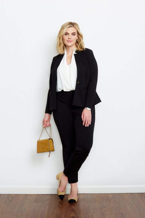 Executive Assistant Outfit Plus Size, Plus Size Real Estate Agent Attire, Plus Size Outfit Blazer, Corporate Attire Women Plus Size Work, Formal Wear For Plus Size Women, Office Outfits Women Large Size, Big Size Work Outfit, Courtroom Attire Women Plus Size, Lawyer Outfit Plus Size