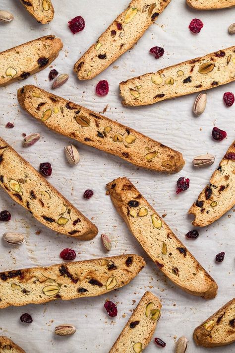 Gluten Free Pistachio & Cranberry Biscotti Recipe - Chichilicious Pistachio Cranberry Biscotti, Gluten Free Biscotti Recipe, Cranberry Biscotti Recipe, Gluten Free Pistachio, Cranberry Pistachio Cookies, Gluten Free Biscotti, Cranberry Biscotti, Cranberry Pistachio Biscotti, Pistachio Biscotti