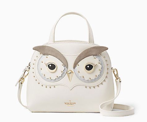 My Owl Barn: Kate Spade AW17 Snowy Owl Collection Owl Bags, Owl Purse, Owl Bag, Owl Collection, Animal Bag, Unique Purses, Crochet Bags, Purses Designer, Cute Bags