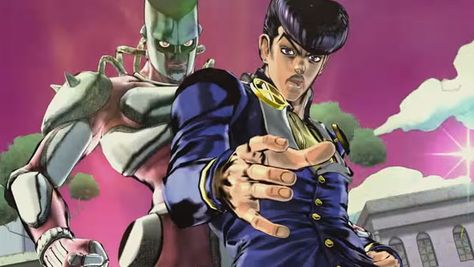 Higashikata Josuke (Jojos Bizarre Adventure: Eyes of Heaven) Josuke Eyes Of Heaven, Higashikata Josuke, Eyes Of Heaven, Josuke Higashikata, Jojo Bizarre, Jojo's Bizarre Adventure, Video Game, Anime, Fictional Characters