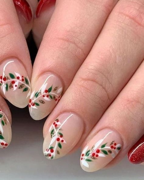 Nail Art Noel, December Nails, Red Christmas Nails, Cute Christmas Nails, Christmas Nails Easy, Winter Nails Acrylic, Christmas Gel Nails, Her Nails, Christmas Nails Acrylic