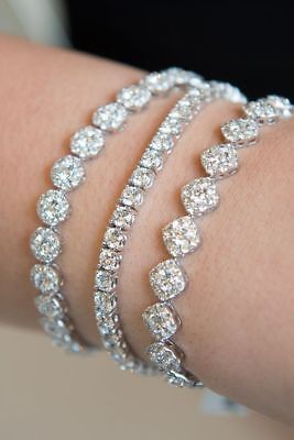 Diamond Bracelet Design, Simple Diamonds, Bracelet Style, Women Diamond, Diamond Bracelets, Tennis Bracelet, Silver Diamonds, Bracelet Designs, Beautiful Bracelet