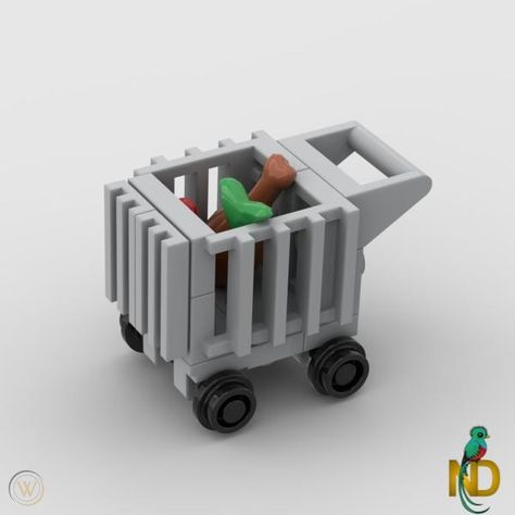 Lego Grocery Store, Easy Lego Creations, Lego Furniture, Lego Accessories, Turkey Leg, Construction Lego, Micro Lego, Lego Diy, Lego Activities