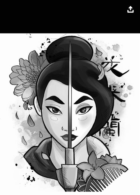 Mulan Drawing, Movies Drawing, Mulan Tattoo, Ink Tattoo Design, Red Tattoo Ideas, Red Ink Tattoo, Bible Verse Tattoos, Verse Tattoos, Red Tattoo