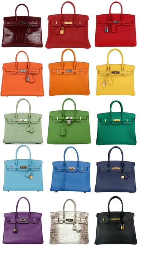 #hermes #birkin #bags #colour Hermes Birkin Colours, Luxury Bag Brands, Birkin Bags, Pretty Bags, Pocket Book, Hermes Birkin, Clutch Purse, Purses And Handbags, Luxury Bags