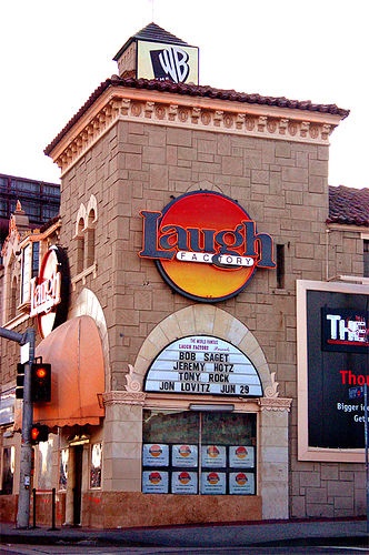 The Laugh Factory. Dane Cook, Laugh Factory, Food Factory, Go Usa, Sunset Blvd, La Baby, City Of Angels, Comedy Show, Word Pictures