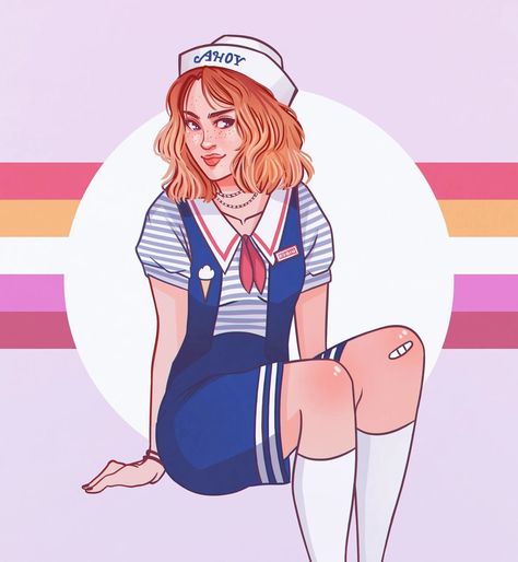 Stranger Things Robin Fanart, Stranger Things Fanart Robin, Maya Hawke Fanart, Maya Hawke Drawing, Robin Buckley Drawing, Robin Stranger Things Fanart, Drawing Ideas Stranger Things, Robin Buckley Fanart, Stranger Things Artwork