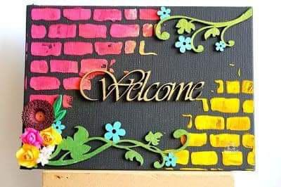 Display Board Decoration For School, Welcome To Ptm Board Decoration, Class Board Decoration Ideas, School Board Decoration Creative, Board Decoration Ideas Creative, Soft Board Decoration, School Board Decoration, Paper Flower Art, Bulletin Board Decor