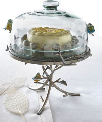 Janice Minor Cake Stand traditional serveware Pretty Cake Stands, Cake Stand Decor, Cake Pop Stands, Beautiful Cake Stands, Pretty Cake, Cake And Cupcake Stand, Serving Stand, Bird Cakes, Pedestal Cake Stand