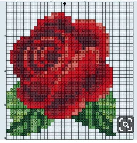 Pixel Quilting, Crochet Blanket Stitch Pattern, Plastic Canvas Stitches, Crochet Bedspread Pattern, Small Cross Stitch, Tapestry Crochet Patterns, Pola Sulam, Cross Stitch Patterns Flowers, Cross Stitch Bird