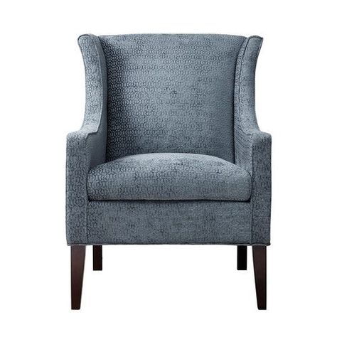 Found it at Wayfair - Matherville Wingback Chair Grey Wingback Chair, Madison Park, Wing Chair, Floor And Wall Tile, Wingback Chair, Arm Chair, Accent Furniture, All Modern, Mirror Decor