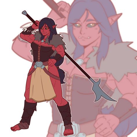 Hobgoblin Soldier, Hobgoblin Female, Female Barbarian Character Design, Hobgoblin Character Art, Female Hobgoblin, Dnd Hobgoblin, Hobgoblin Dnd, Goblin Female, Green Boys