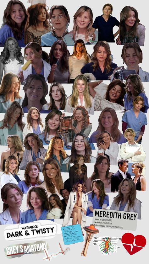 Meredith Grey🌑🌪 Aka,dark and twisty Dark And Twisty, Meredith Grey, Greys Anatomy, Anatomy, Tv Shows, Celebrities, Grey, Grey's Anatomy