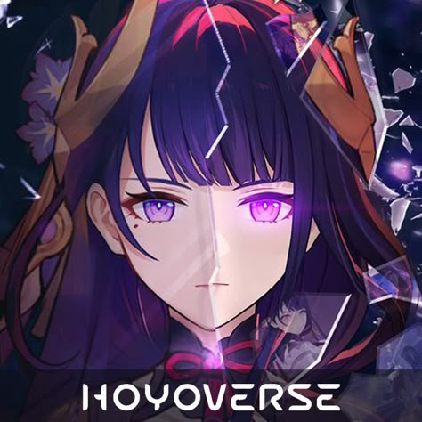 Disclaimer: I do not own any of the art and the brand displayed . All rights belong to Hoyoverse and its creators. Free to use for personal stuff ~ ei/raiden shogun hoyoverse genshin impact app icon edit by kakuhisui ~ If you're the artist and you want this post removed, please message me. Raiden Shogun App Icon, Character With Purple Hair, Ei Raiden Shogun, Ei Raiden, Ei Shogun, Shogun Raiden, Mobile App Icon, Raiden Ei, Pretty Artwork