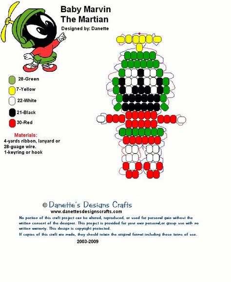 Danette's Designs Crafts, Keychains Ideas, Bead Buddies, Pony Bead Animals, Beaded Objects, Keychain Patterns, Bead Animals, Pony Bead Projects, Kandi Inspo