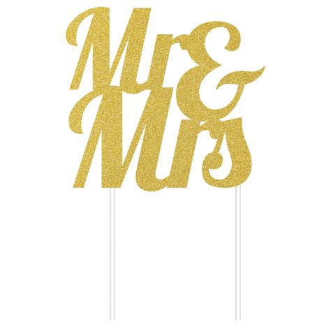 Gold Glitter 9 1/2"L X 7"W Mr & Mrs Cake Toppers, Case of 12 Simple Cake Topper, Gold Glitter Cake Topper, Mr And Mrs Cake Topper, Mr And Mrs Cake, Gold Glitter Party, Mr Mrs Cake Toppers, Gold Cake Topper Wedding, Wedding Cake Pops, Gold Printable