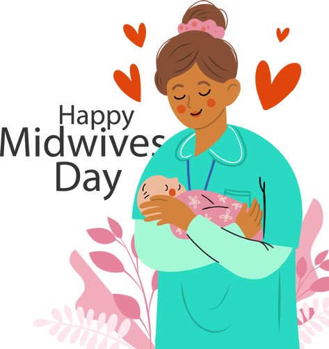 Happy Midwifery Day, Midwife Day, International Midwives Day, Midwives Day, Becoming A Midwife, Midwife Gift, Mother Images, Instagram Emoji, Lactation Consultant