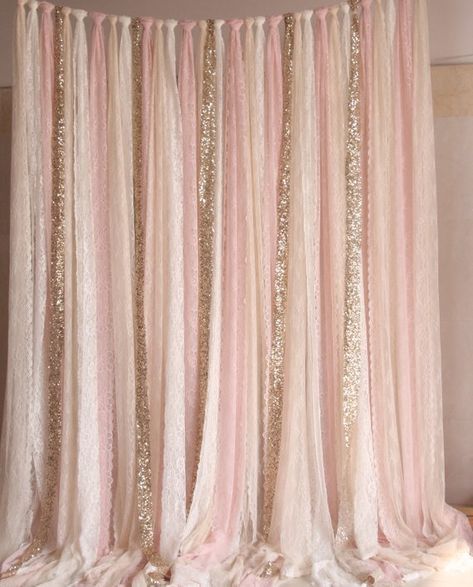 Kindergarten Party, Photo Booth Backdrop Wedding, Bridal Shower Backdrop, Rustic Wedding Decorations, Curtain Backdrops, White Lace Fabric, Baby Shower Backdrop, Photo Booth Backdrop, Girl Shower