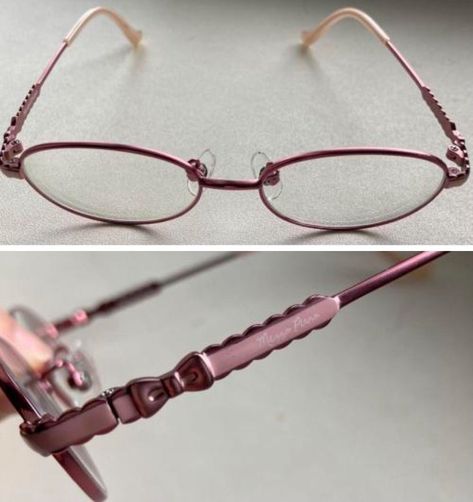 ♪⁺♡ Glasses Aesthetic, Glasses Inspiration, Pink Glasses, Image Swag, 2000s Aesthetic, Cute Glasses, Stylish Glasses, Fashion Glasses, Pink Girly Things