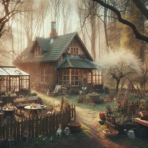 Getting lost in the magic of this rustic cottage 🌿🏡 Made with AI #interiordesign #interiordecor #home #homedesign #homeinterior #homedecoration #homeinspo #ai #aiinterior #aiart #digitalart #cluttercore #cottage #cottagecore #cottagedecor #cottagevibes #rusticdecor Cottage In The Woods Aesthetic, Cottage Woods, Cottage In The Woods, Rustic Cottage, Cottage Core, Drawing Reference Poses, Cottage Decor, Rustic Decor, Wall Painting