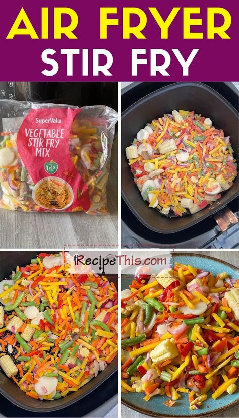 Air Fryer Stir Fry, Salmon Stir Fry, Prawn Stir Fry, Stir Fry Ingredients, The Best Air Fryer, Air Fryer Fish, Stir Fry Recipes Chicken, Shrimp Stir Fry, Best Air Fryer