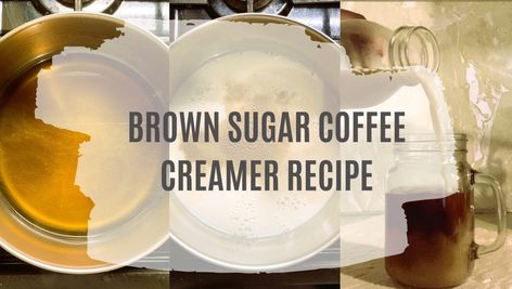 Our Brown Sugar Coffee Creamer Recipe – Deliciously Simple! 1 Simple Coffee Creamer, Homemade Brown Sugar Coffee Creamer, Brown Sugar Creamer Recipe, Brown Sugar Coffee Creamer, Brown Sugar Creamer, Flavored Coffee Creamer Recipes, Brown Sugar Homemade, Coffee Creamer Recipes, Homemade Creamer