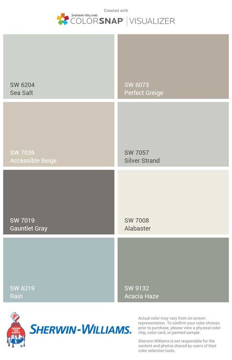 Indoor Paint Colors, Big Houses Interior, Interior Painting Ideas, Indoor Paint, Accessible Beige, New Paint Colors, Painting Colors, Pintura Exterior, House Color Palettes