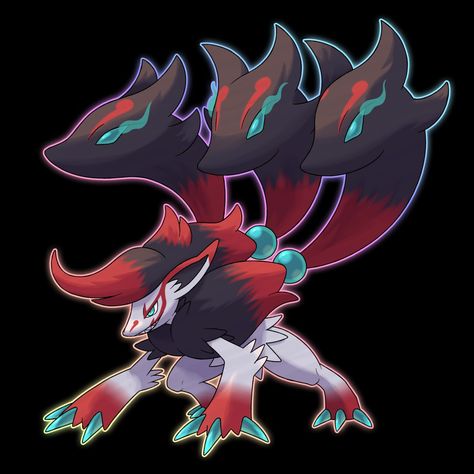 Mega Zoroark, Zorua Pokemon, Pokemon Zoroark, Zoroark Pokemon, Solgaleo Pokemon, Dark Ghost, Pokemon Project, Mew And Mewtwo, Pokemon Dragon