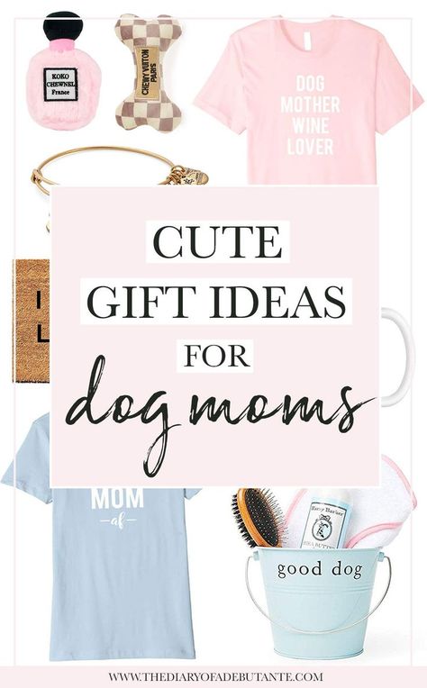 Need some cute gift ideas for dog moms? Whether you're shopping for affordable Mother's Day gift ideas, Christmas gift ideas for her, or are just in the market for cute dog mom tees, mugs, doormats, etc. for yourself, click through to see all 15 adorable gifts for dog moms from popular lifestyle blogger (and shameless dog mom) Stephanie Ziajka on Diary of a Debutante! #dogmom #giftguide #dogs #giftideas #giftsforher Cute Gift Ideas, Dog Mom Tee, Pet Cleaning, New Dog, Dog Mom Gifts, Affordable Gifts, Mom Tees, Gift Guides, Ideas Christmas