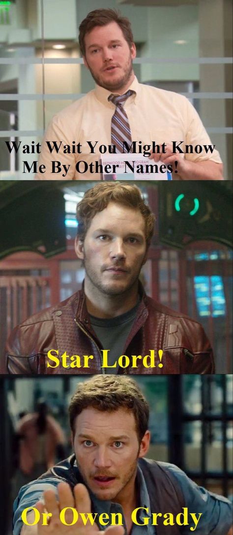 Chris Pratt Memes, Chris Pratt Funny, Jurassic World Chris Pratt, Owen Grady, Actor Chris Pratt, Comedy Tv Shows, Cool Dude, Peter Quill, Celebrity Stars