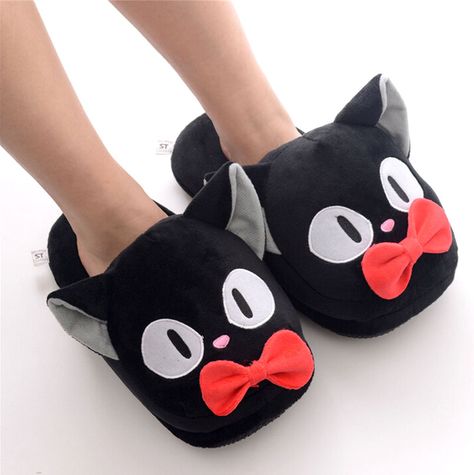 Kiki’s Delivery Service Jiji Slippers #kikisdeliveryservice #jiji #kawaii #slippers #anime #merch #merchandise #shoes #studioghibli #merch #merchandise #studioghiblimerch #studioghiblimerchandise #kikisdeliveryservicemerch #kikisdeliveryservicemerchandise #animemerch #animemerchandise #shutupandtakemyyen Jiji Cat, Studio Ghilbi, Apple Bottom Jeans, Pop Culture Gifts, Kiki Delivery, Cat Halloween Costume, Kawaii Shoes, Japanese Pop Culture, Kiki's Delivery Service