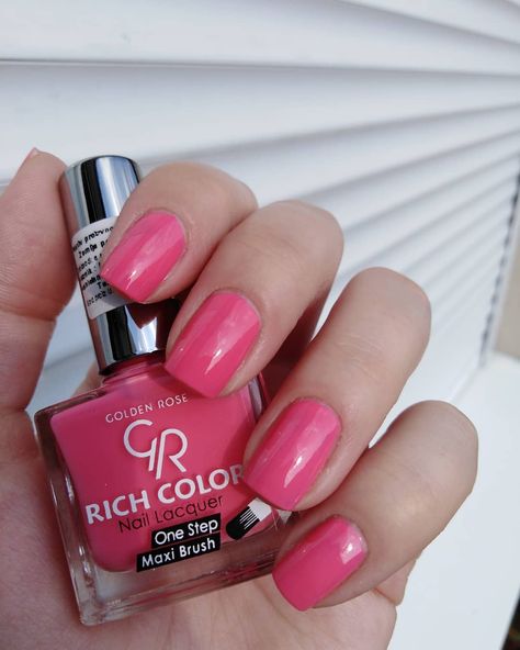 Golden Rose Nail Polish, Insta Nails, Nails Manicure, Golden Rose, Nail Lacquer, Rich Color, Nail Colors, Manicure, Nail Polish