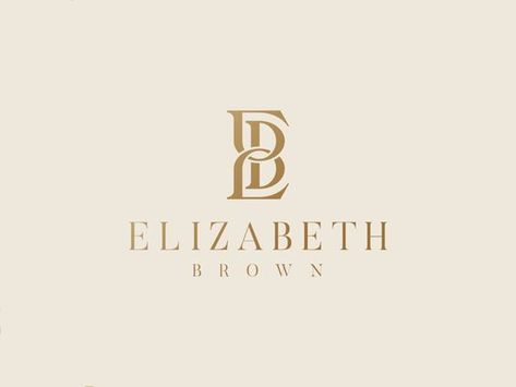 ELIZABETH BROWN ( E+B MONOGRAM LOGO) #LogoMaker #LuxuryProducts #LuxuryCulture Business Monogram Logo, Luxury Monogram Logo, Elegant Monogram Logo, E Logo Design Ideas, B E Logo, E Monogram Logo, Elegant Logo Design Luxury, B Monogram Logo, Brown Logo Design