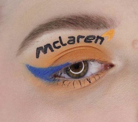 F1 Makeup, F1 Formula, Mclaren F1, Colorful Eyeshadow, Instagram Ideas, Red Lips, Makeup Inspiration, Formula 1, Glowing Skin