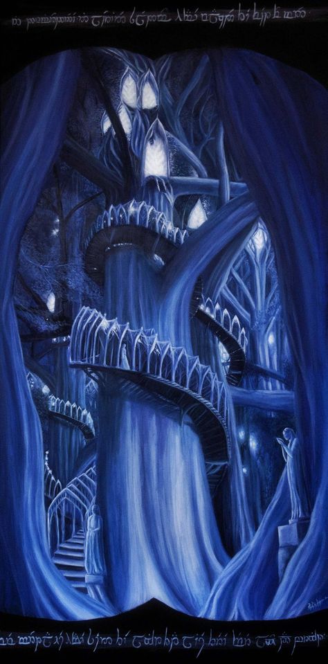 Middle Earth Books, Tolkien Artwork, Fantasy Castles, Tolkien Art, Lotr Art, Hobbit Hole, Ecole Art, Fantasy Castle, Thranduil