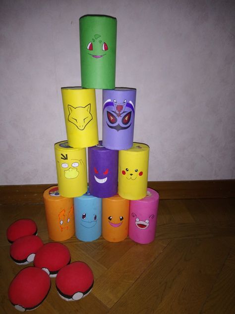 Pokemon kalas spel Pokemon Party Decorations, Pokemon Themed Party, Ghost Type Pokemon, Pokemon Diy, Dinosaur Birthday Cakes, Pokemon Craft, Pokemon Birthday Party, Pokemon Theme, Pokemon Party