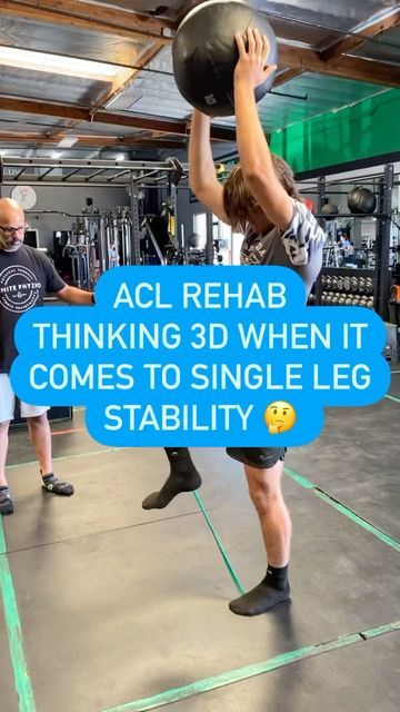 Ignite Phyzio | ACL REHAB on Instagram: "🏈 3D Training in ACL rehab 🏈 ⠀ When we return our athletes to most team/ball sports, we’re sending them back to an environment where they have to cut, change direction, and make decisions in any and every plane of motion ⠀ So it’s crucial that we expose our athletes to each plane of motion, whether it’s planned or reactive ⠀ These three movements are great for movement prep prior to training or introduction to multi-directional inputs, isolated to each Acl Exercises, Knee Workout, Acl Rehab, Acl Recovery, Sports Performance Training, Therapy Exercises, Sports Therapy, Physical Therapy Exercises, Knee Exercises