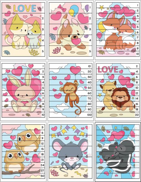 Kid Printables Art, Kertas Binder, Sight Word Sentences, Valentines Day Coloring Page, Paper Box Template, Rasy Koni, Valentine Coloring Pages, Preschool Coloring Pages, Valentines Day Coloring