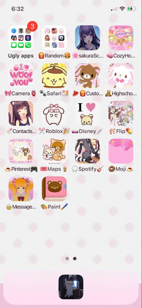 Cutecore Homescreen Layout, Cutecore Phone Case, Cutecore Aesthetic, Phone Layouts, Iphone Wallpaper Kawaii, Phone Inspo, Settings App, Phone Design, Phone Themes