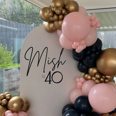 Pink Ballon, Prop Hire, Gold N, August 8, Melbourne, Tassels, Balloons, Birthday, Floral